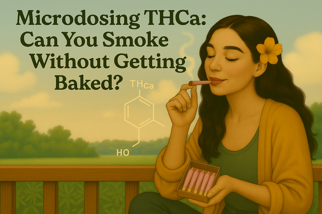 Microdosing THCa: Smoke Calmly, Stay Clear