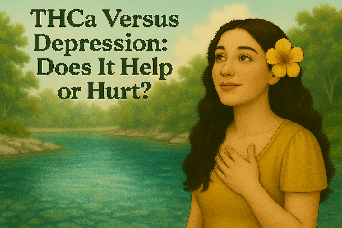 THCa and Depression: Can This Non-Psychoactive Compound Help You Heal?