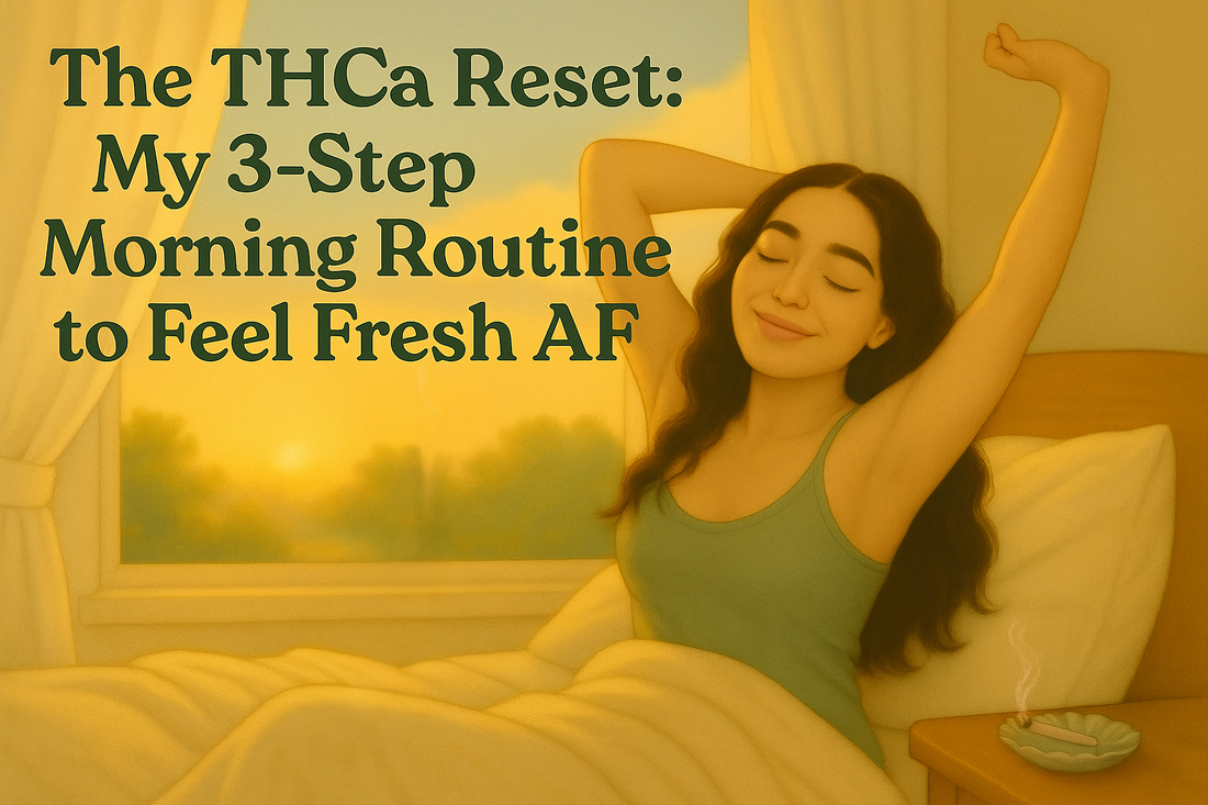 The THCa Reset: A 3-Step Morning Ritual to Feel Fresh, Clear & Naturally Uplifted