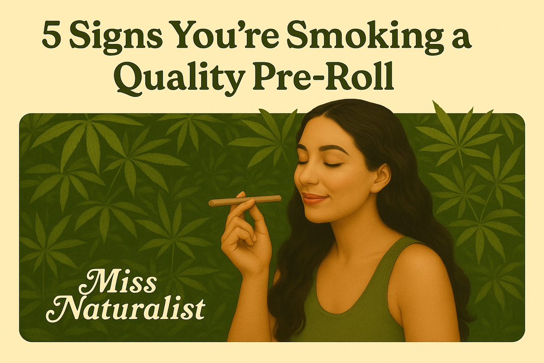 5 Signs You’re Smoking a Quality THCa Pre-Roll | Miss Naturalist