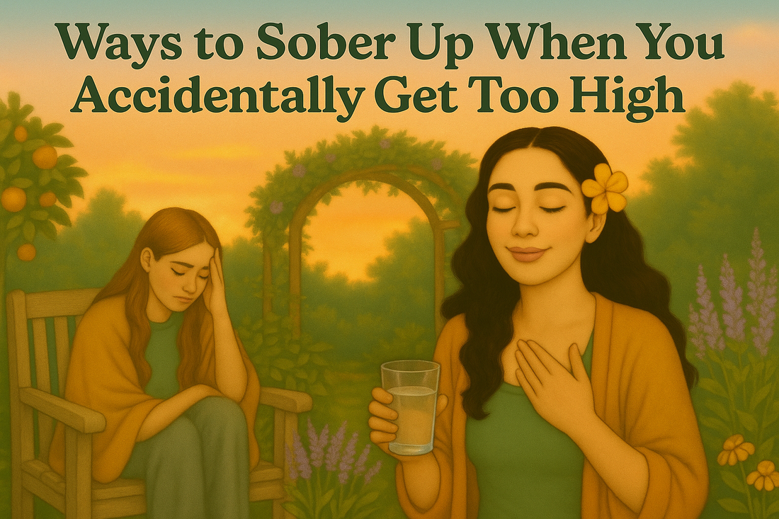 How to Sober Up When Youโre Too High: Miss Naturalistโs Gentle Guide ๐ฟ