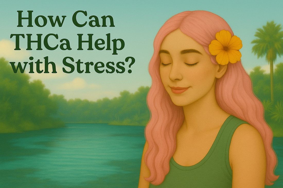 How THCa Can Help With Stress: A Natural Way to Feel Calm Without the High
