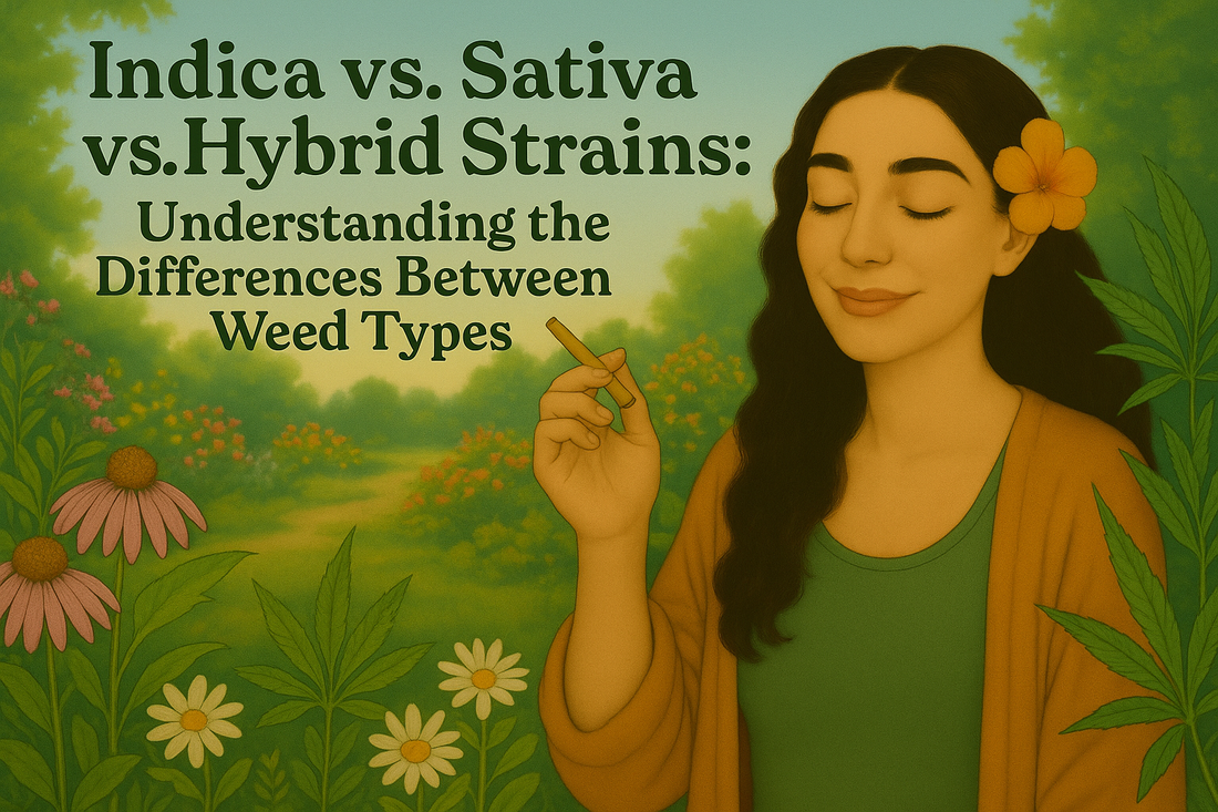 Indica vs. Sativa vs. Hybrid Strains: Understanding the Differences Between Cannabis Types