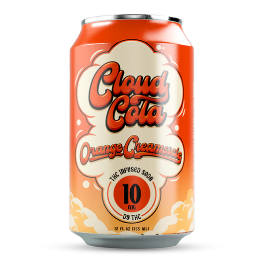 🍊 Cloudy Cola — Orange Creamsicle Infused Soda (THCa) · 12oz